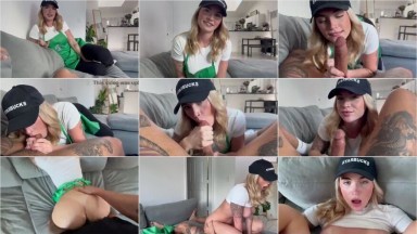 Bokep Barat Barista Girl Cheats On Her Boyfriend While He S At Work I Bet You Would Fuck Me Better Anyways