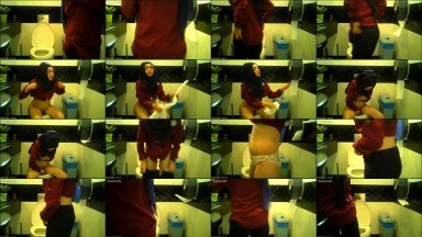 Ngintip Hijab Di Wc